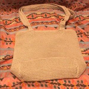 The Sak Cream crochet bag (D40)